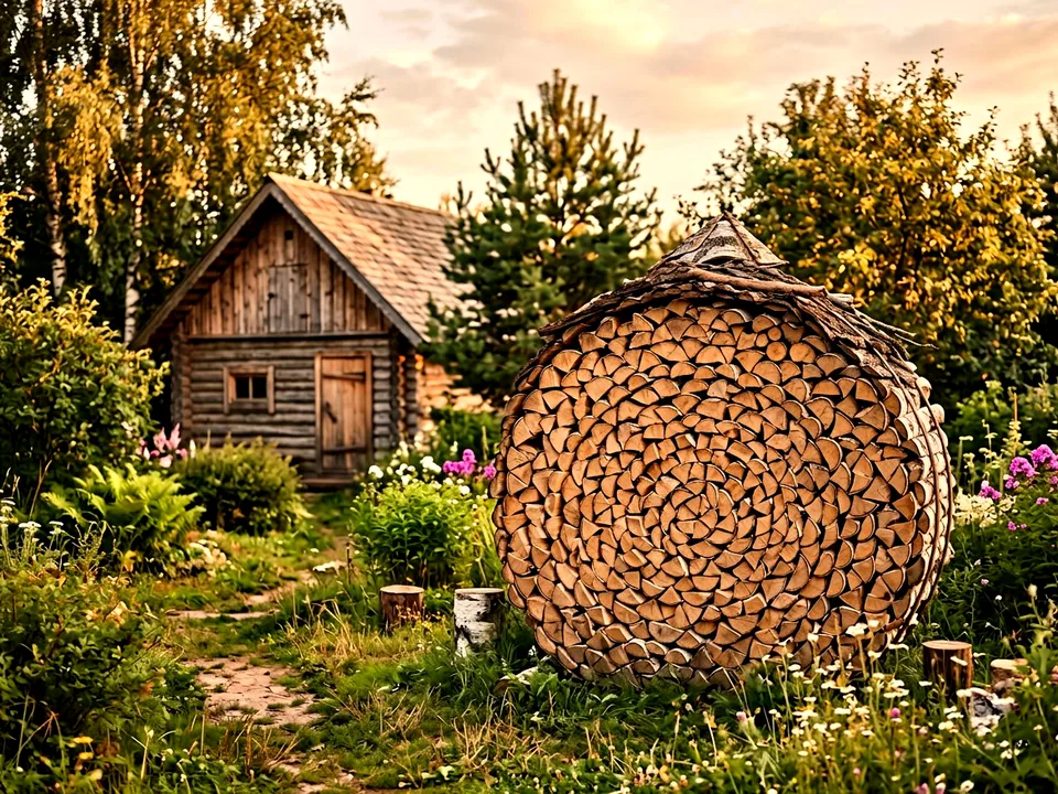 Дуб + укладка в дровник, Сергиев Посад, улица Дровяная, 3